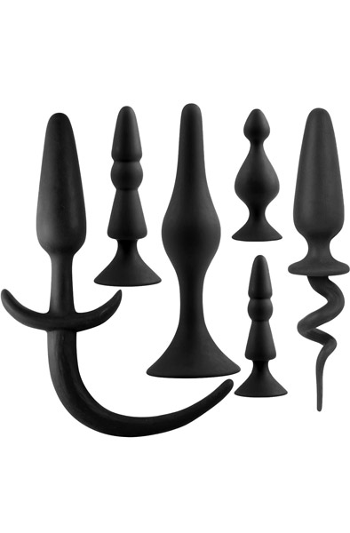 Omg! Our First Anal Fuckery Toy Set #2 - Analplug Set 1