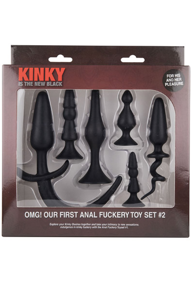 Omg! Our First Anal Fuckery Toy Set #2 - Analplug Set 3