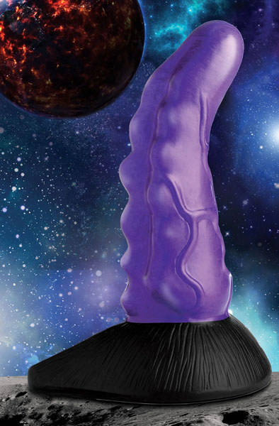 Orion Invader Veiny Space Alien Silicone Dildo 18,5 cm - Drachen-Dildo 7