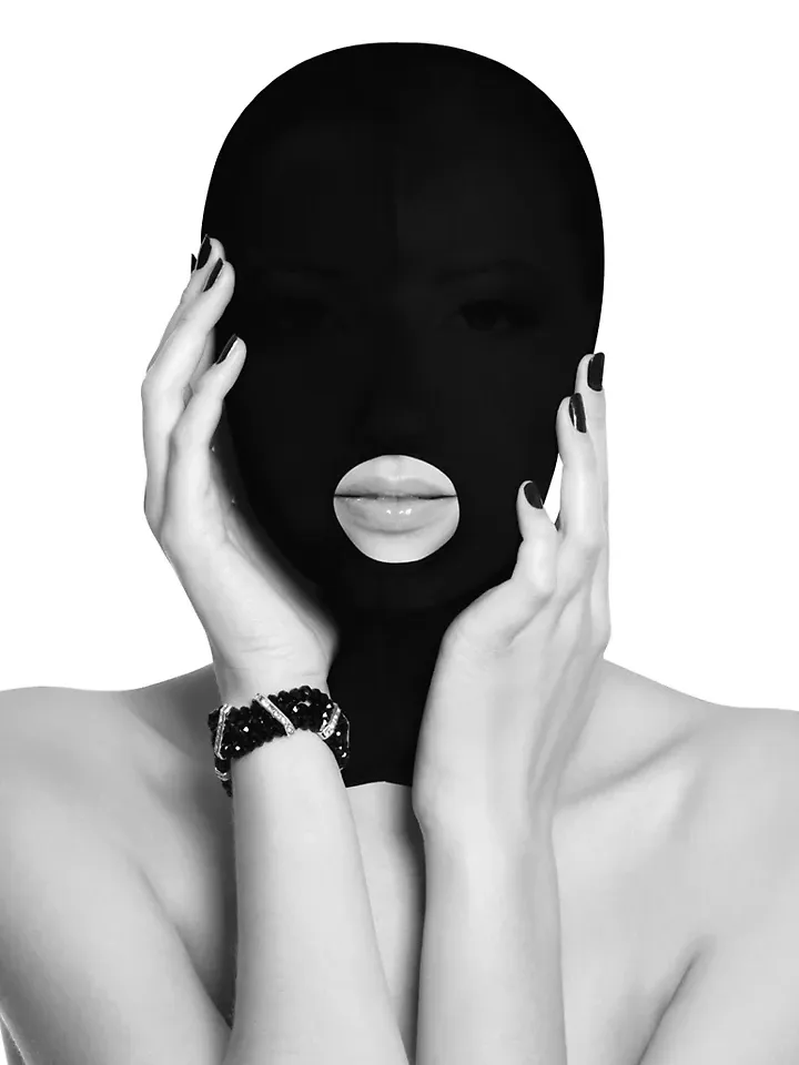 Ouch Submission Mask With Open Mouth - BDSM mask 1 [full]