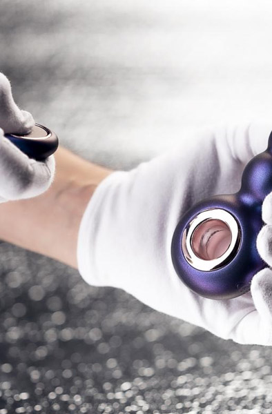 Outer Space Vibrating Anal Plug - Vibrierender Analplug 4