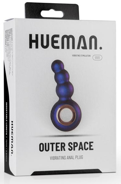 Outer Space Vibrating Anal Plug - Vibrierender Analplug 8