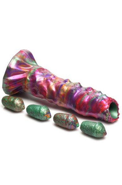 Ovipositor Dildo With Eggs 23 cm - Drachen-Dildo 1