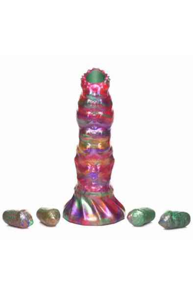 Ovipositor Dildo With Eggs 23 cm - Drachen-Dildo 2