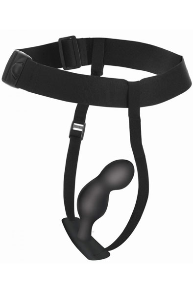 P-Spot Plugger Anal Plug With Harness & Remote Control - Prostata-Vibrator 1