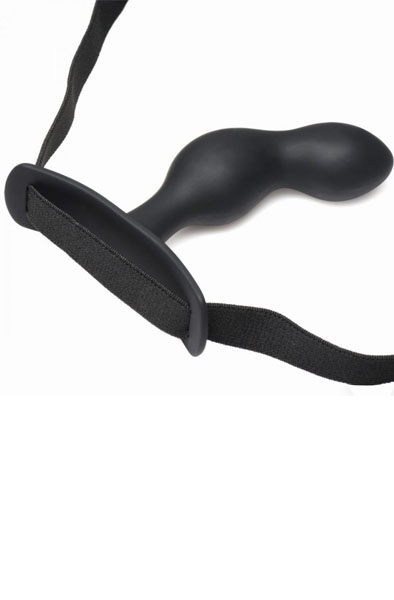 P-Spot Plugger Anal Plug With Harness & Remote Control - Prostata-Vibrator 3