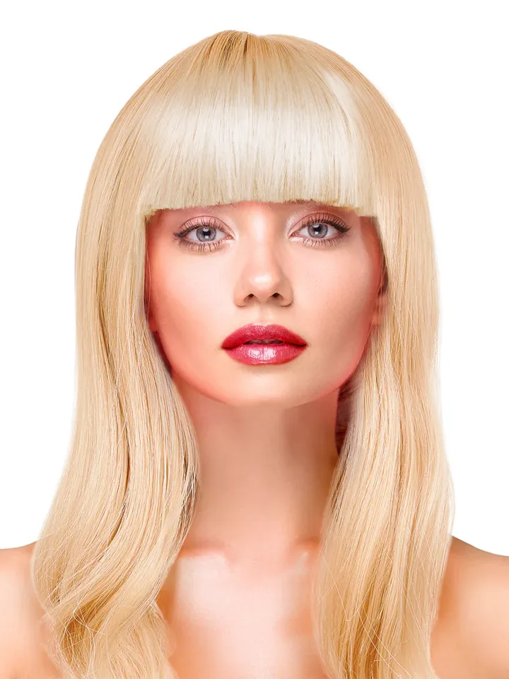 Party Wig Long Straight Blonde Hair - Wig 1 [full]