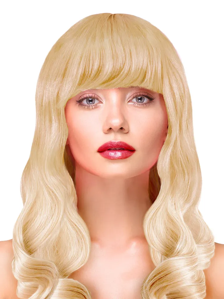 Party Wig Long Wavy Blonde Hair - Wig 1 [full]
