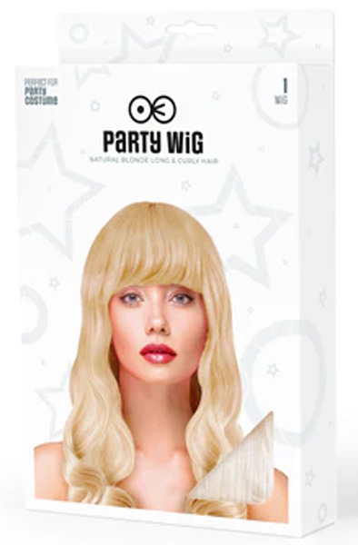 Party Wig Long Wavy Blonde Hair - Wig 2