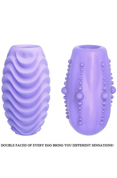 Passionate Masturbation Egg Purple - Tenga-Ei 3