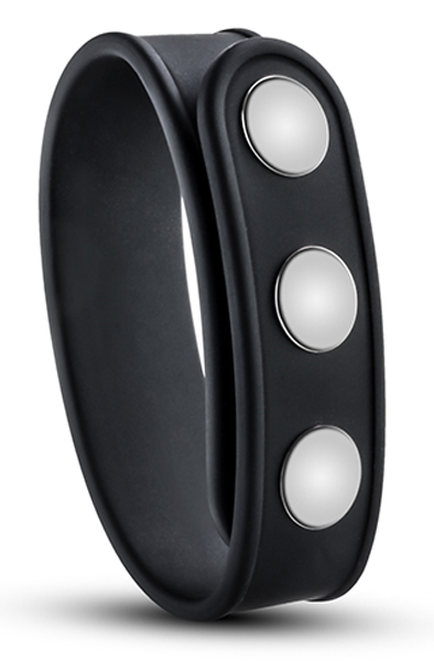 Performance VS5 3 Snap Cock Strap Black - Penisring 1