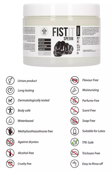 Pharmquests Fist It Sperm 500 ml - Künstliches Sperma 3