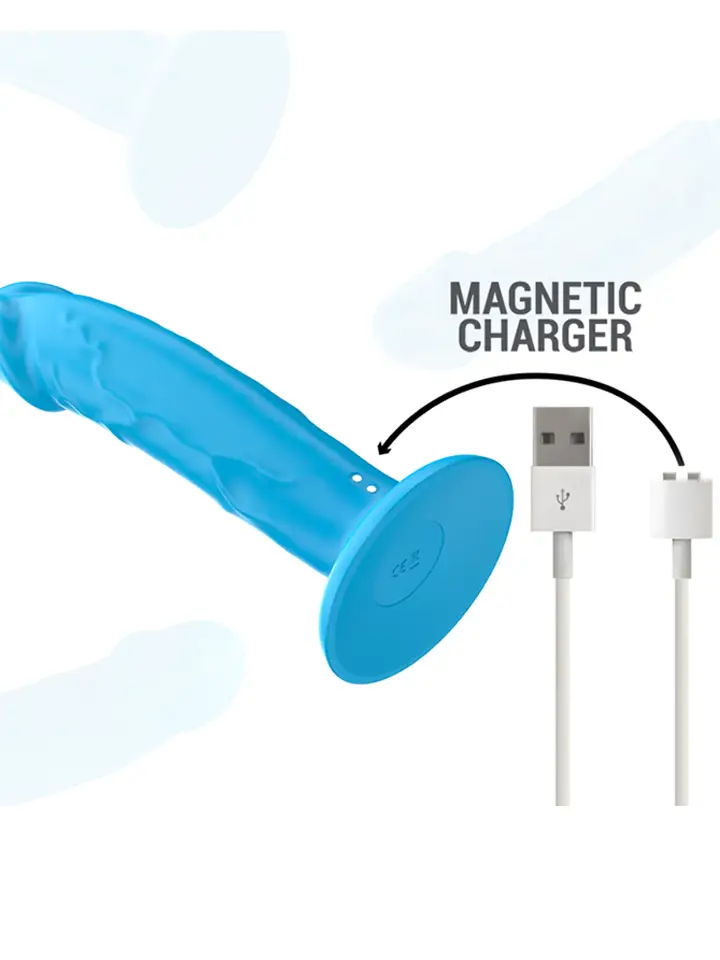 Phoebe Realistic Vibrator 10 Modes Remote Control - Vibrating dildo 7