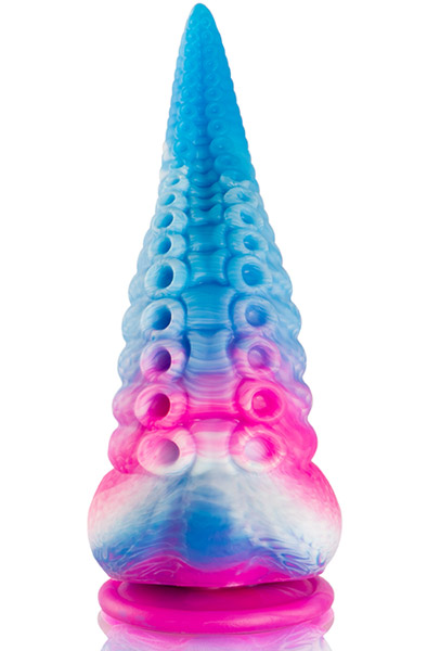 Phorcys Blue Tentacle Dildo 17 cm - Drachen-Dildo 1