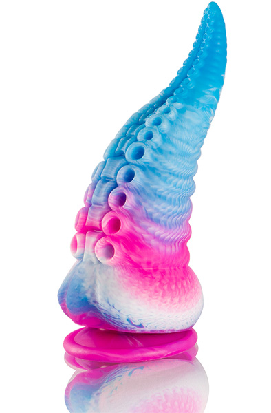 Phorcys Blue Tentacle Dildo 17 cm - Drachen-Dildo 2