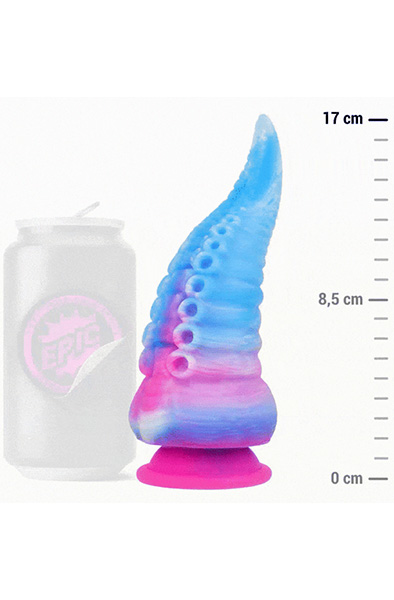 Phorcys Blue Tentacle Dildo 17 cm - Drachen-Dildo 4