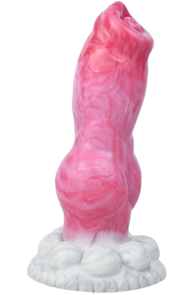 Pink Alien Bull Dildo 20,5 cm - Drachen-Dildo 2