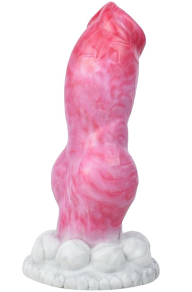 Pink Alien Bull Dildo 20,5 cm - Drachen-Dildo 4