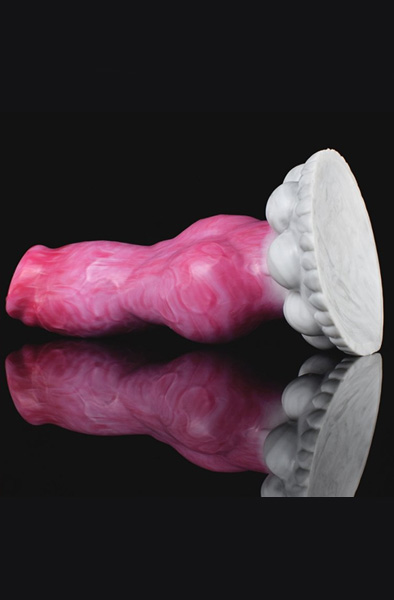 Pink Alien Bull Dildo 20,5 cm - Drachen-Dildo 8