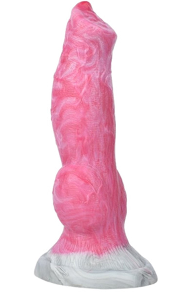 Pink Alien Chi Dildo 19,5 cm - Drachen-Dildo 2