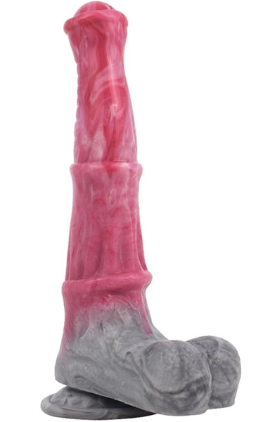 Pink Alien Dildo Monster Equinus 25 cm - Monster-Dildo 1
