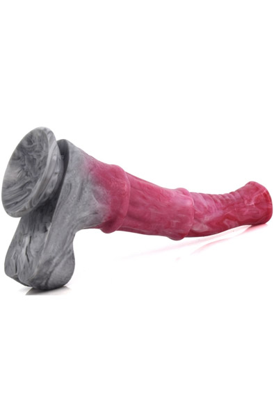 Pink Alien Dildo Monster Equinus 25 cm - Monster-Dildo 3