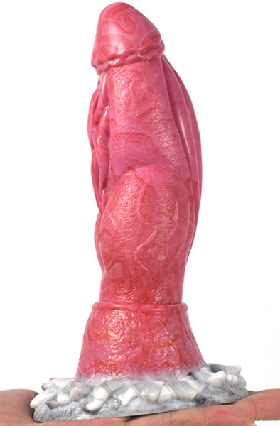 Pink Alien Dildo Monster Foxik 20 cm - Monster-Dildo 2