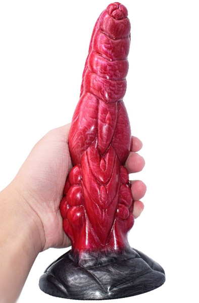 Pink Alien Dildo Monster Gyrik 22 cm - Monster-Dildo 1