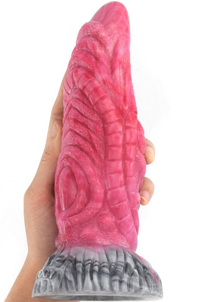 Pink Alien Dildo Monster Kiggy 20 cm - Monster-Dildo 1