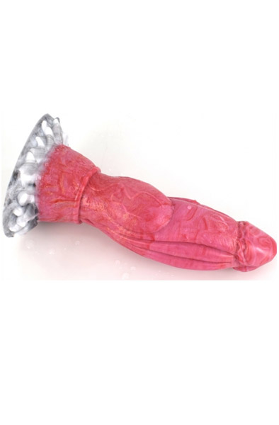 Pink Alien Dildo Monster Mini Dox 15 cm - Monster-Dildo 3