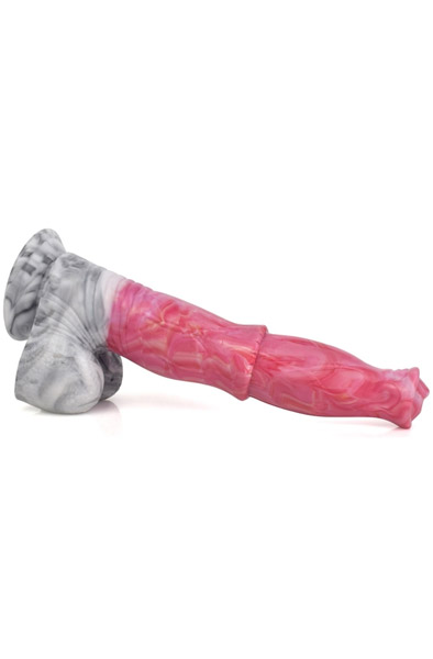 Pink Alien Dildo Monster Orzyl 25 cm - Monster-Dildo 3