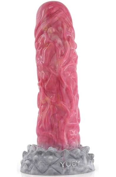 Pink Alien Dildo Monster Sliog 20 cm - Monster-Dildo 1