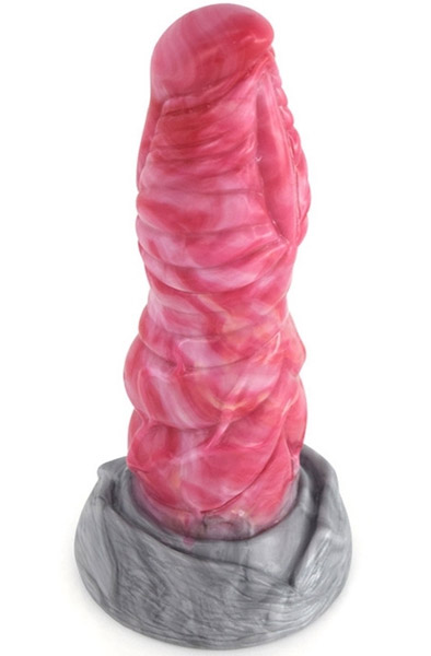Pink Alien Dildo Monster Topak 20 cm - Monster-Dildo 2