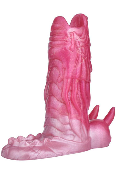Pink Alien Fantasy Penis Sleeve 15 cm - Penisverlängerung/Penishülle 1