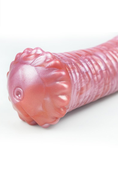 Pink Alien Good Elfy Dildo 27 cm - Drachen-Dildo 5