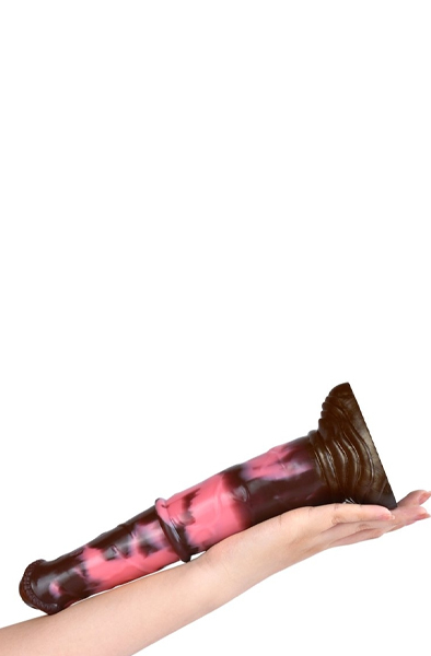 Pink Alien Hulf Dildo 26,5 cm - Drachen-Dildo 5