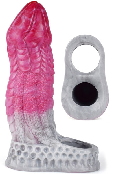 Pink Alien Monster Extend Penis Sleeve - Penisverlängerung/Penishülle 1