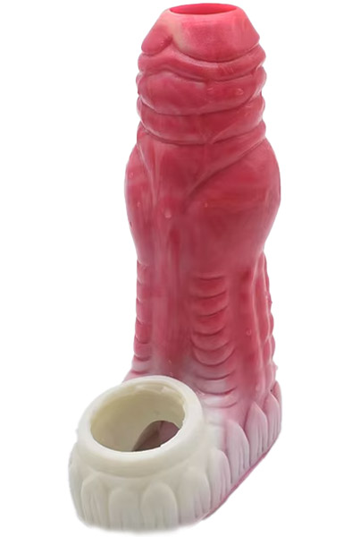 Pink Alien Monster Penis Sleeve 13,8 cm - Penisverlängerung/Penishülle 1