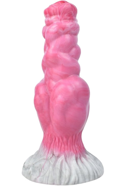 Pink Alien Pome Dildo 20 cm - Drachen-Dildo 1