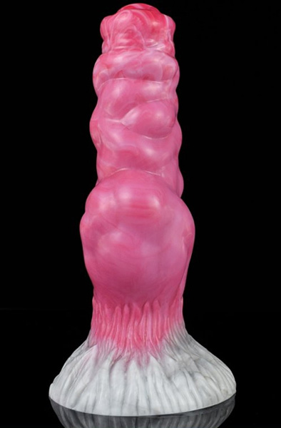 Pink Alien Pome Dildo 20 cm - Drachen-Dildo 3