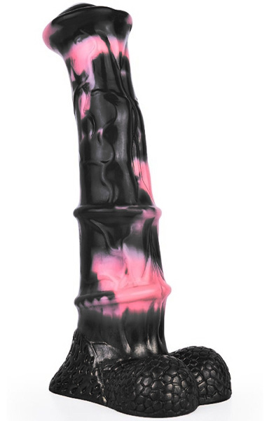 Pink Alien Ponulf Dildo 25,5 cm - Drachen-Dildo 1