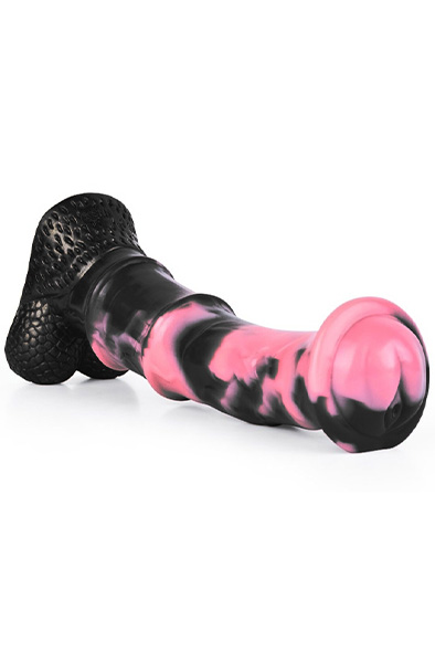 Pink Alien Ponulf Dildo 25,5 cm - Drachen-Dildo 4
