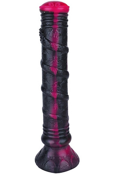 Pink Alien Silicone Dildo Wavyx 30 cm - Monster-Dildo 2
