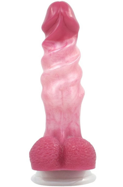 Pink Alien Surix Monster Dildo 22 cm - Monster-Dildo 2