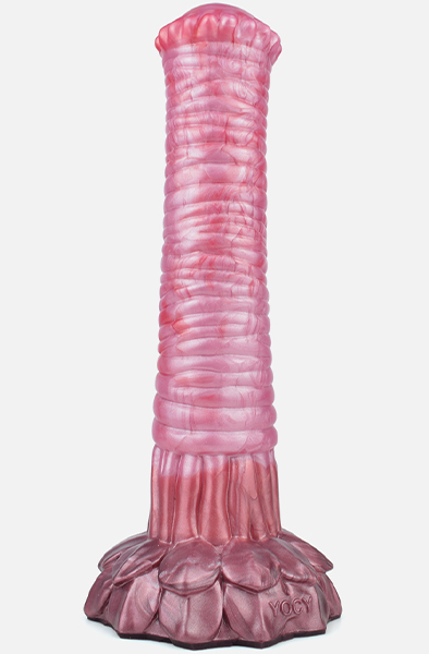 Pink Alien Tork Metallic Dildo 27 cm - Drachen-Dildo 2