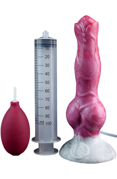 Pink Alien Whawax Ejaculating Dildo 20,5 cm - Drachen-Dildo 1