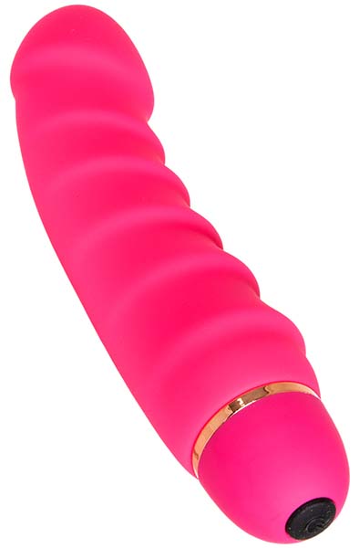 Pink Amazing Ribbed Vibrator - Vibrator 2