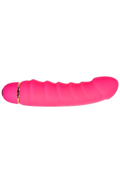 Pink Amazing Ribbed Vibrator - Vibrator 4