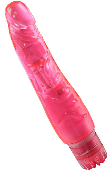 Pink Pleasure Slim Penis Shaped Vibrator - Vibrierender Dildo 2