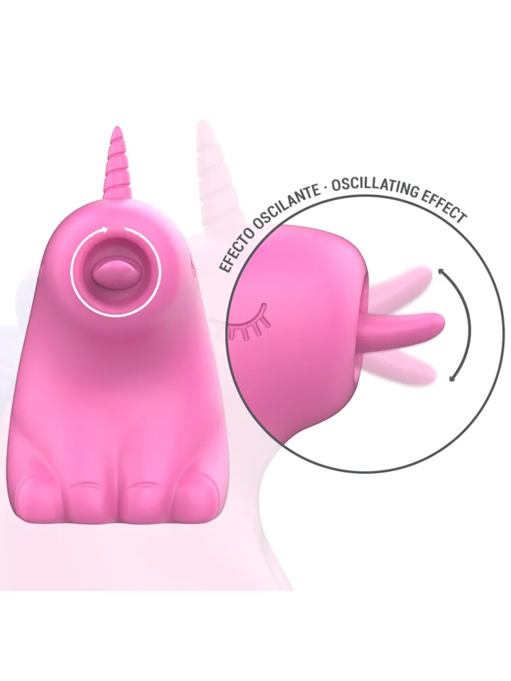 Pinkie Stimulator Unicorn Fucsia - Clitoral stimulator 2